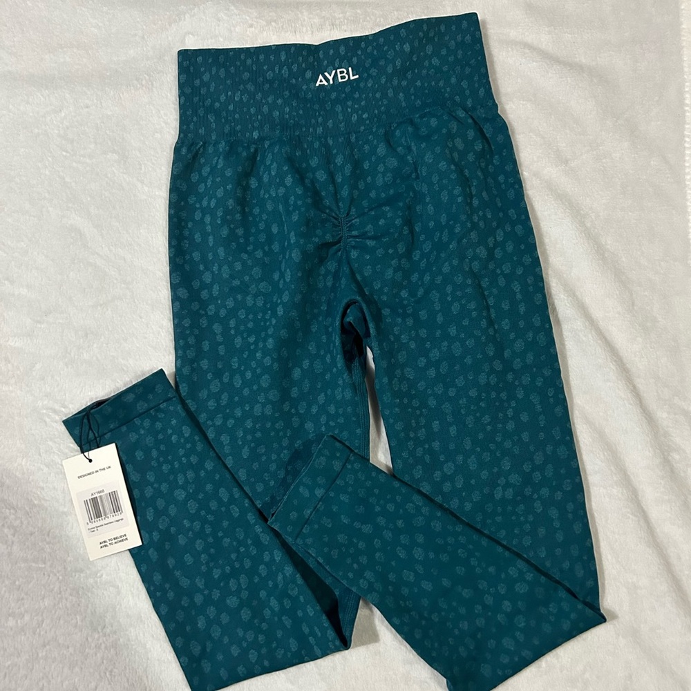 AYBL Turquoise Speckle Leggings